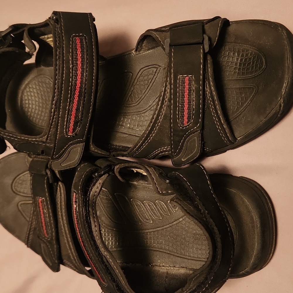 Mens Black Sandals